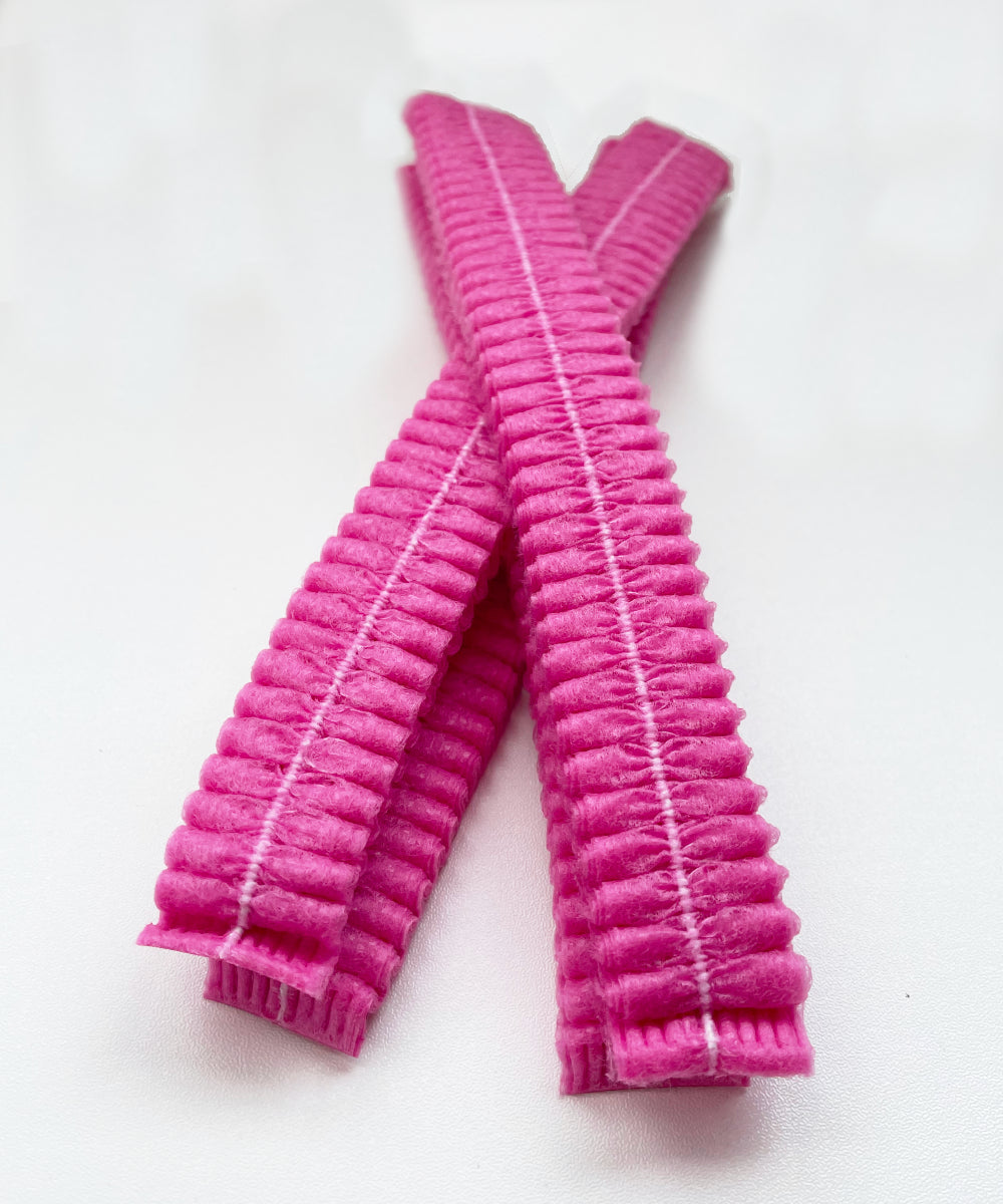 Pink Disposable Hair Nets