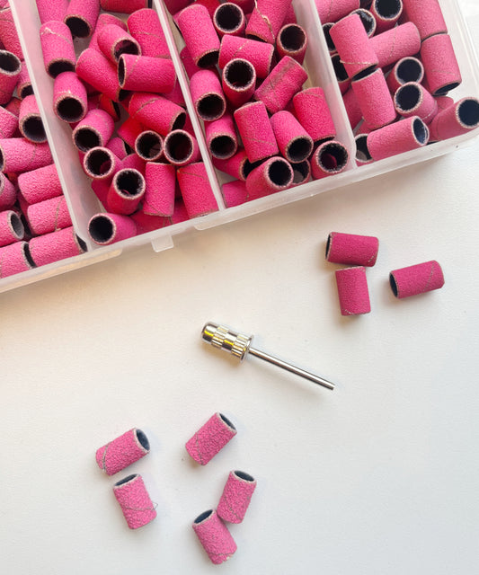 200x E-File Sanding Bands inc  Mandrel Bit