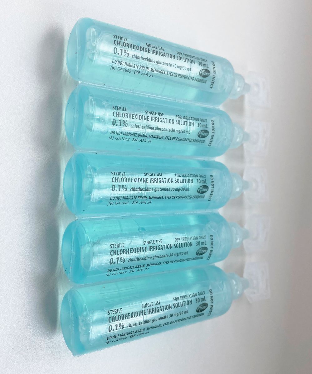 Chlorhexidine Irrigation Solution 0.1% 30ml