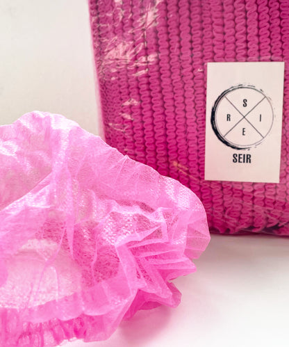 Pink Disposable Hair Nets