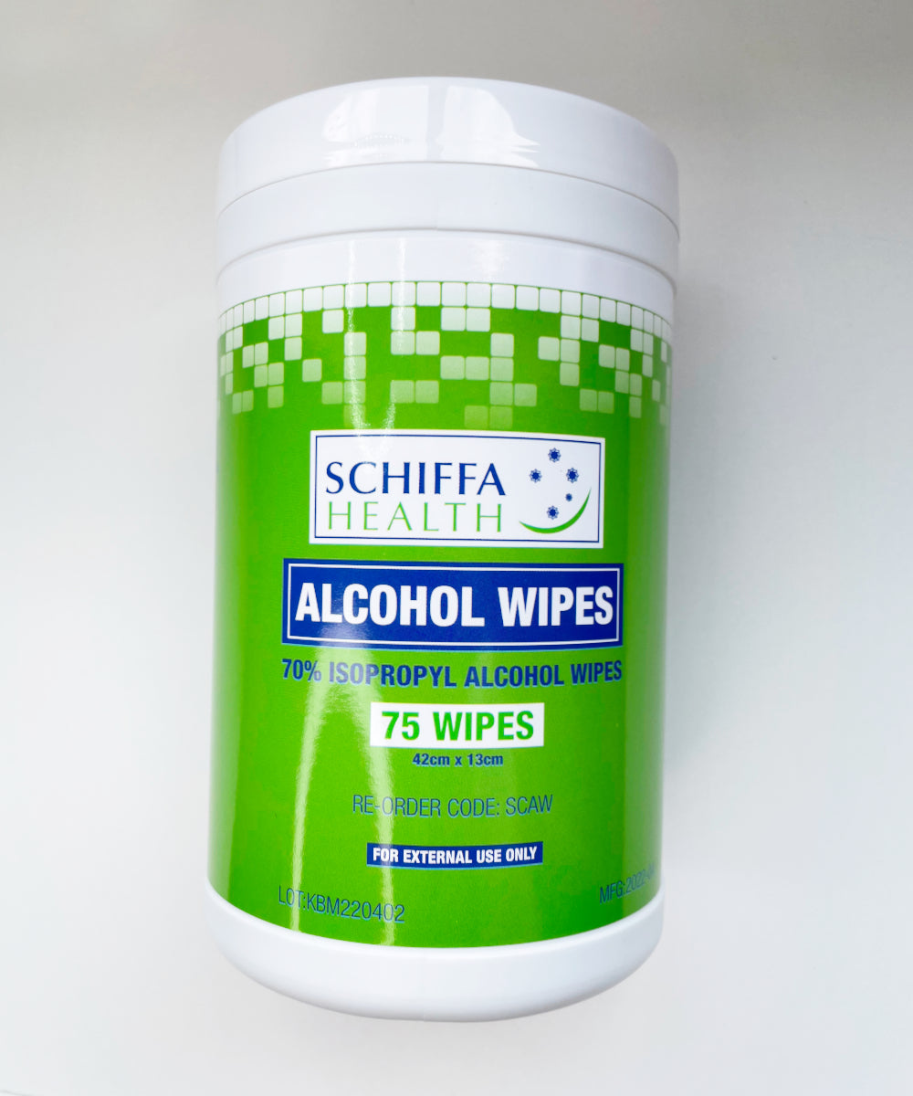 Tub of Alcohol Wipes