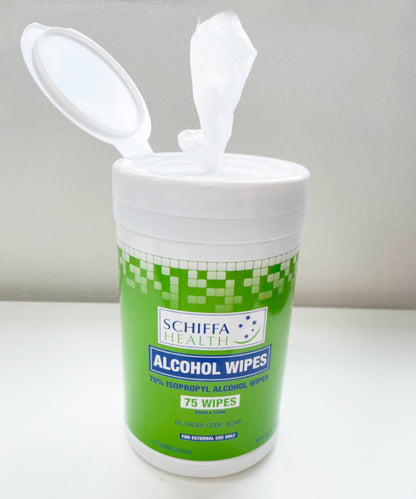 Tub of Alcohol Wipes